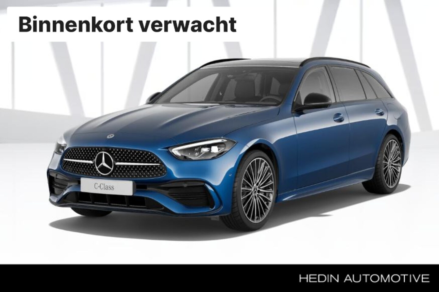 Mercedes-Benz C-klasse Estate - C 300e Automaat Business Solution AMG | Winterpakket | Nightpakket | Trekhaak - AutoWereld.nl