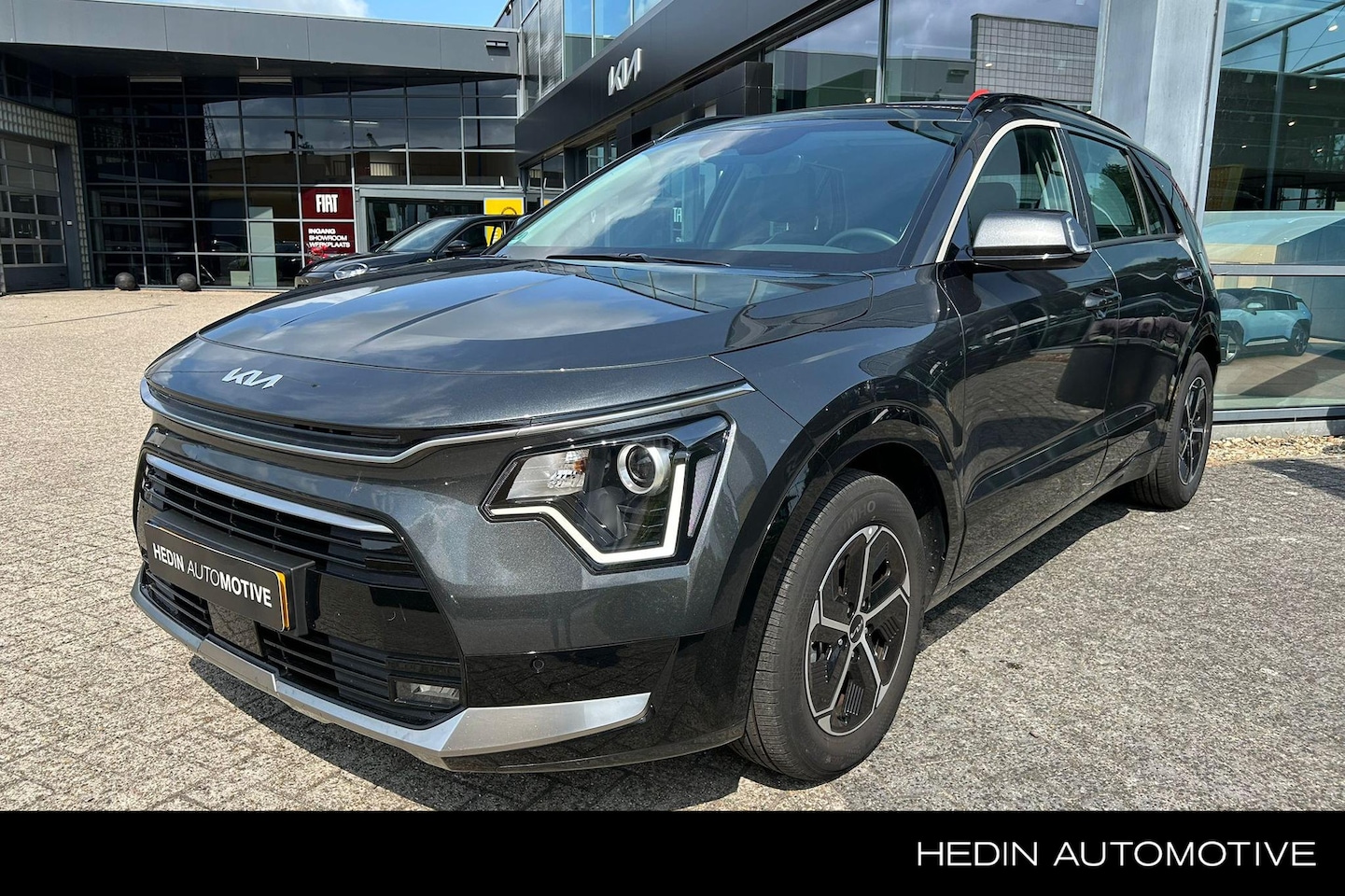 Kia Niro - 1.6 GDi Hybrid DynamicLine | Navigatie | Climate Control | Camera | Ad. Cruise | Apple Car - AutoWereld.nl