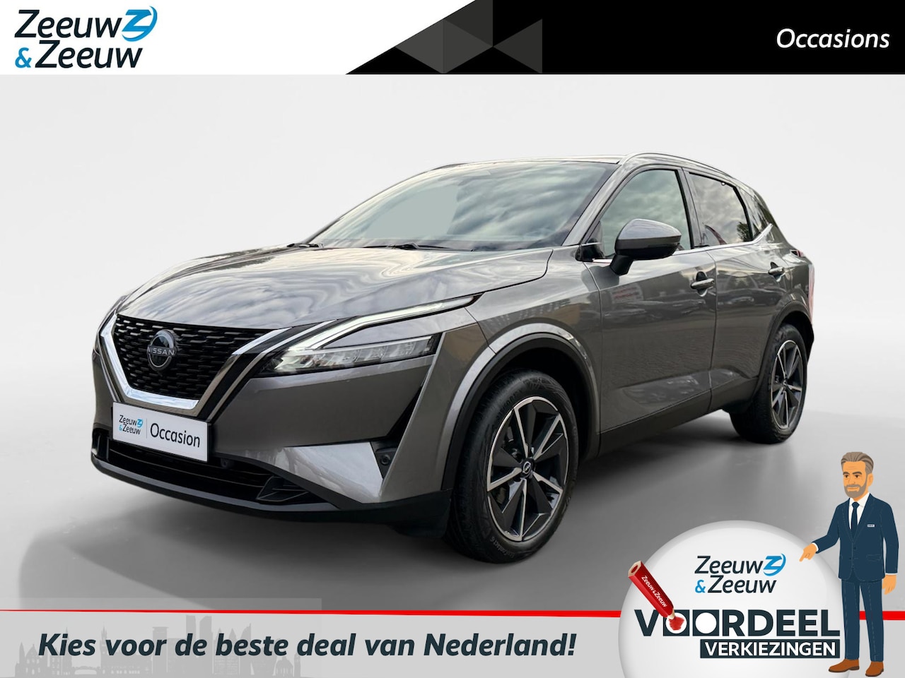 Nissan Qashqai - MHEV Xtronic Tekna | Afneembare trekhaak | Pro Pilot | 360 Graden Camera | Pano Dak | Clim - AutoWereld.nl