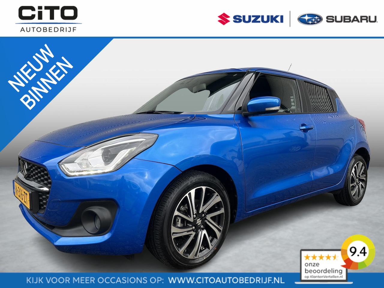 Suzuki Swift - 1.2 Style Smart Hybrid CVT Automaat | Origineel NL auto | Zeer Lage KM-stand | Apple Carpl - AutoWereld.nl