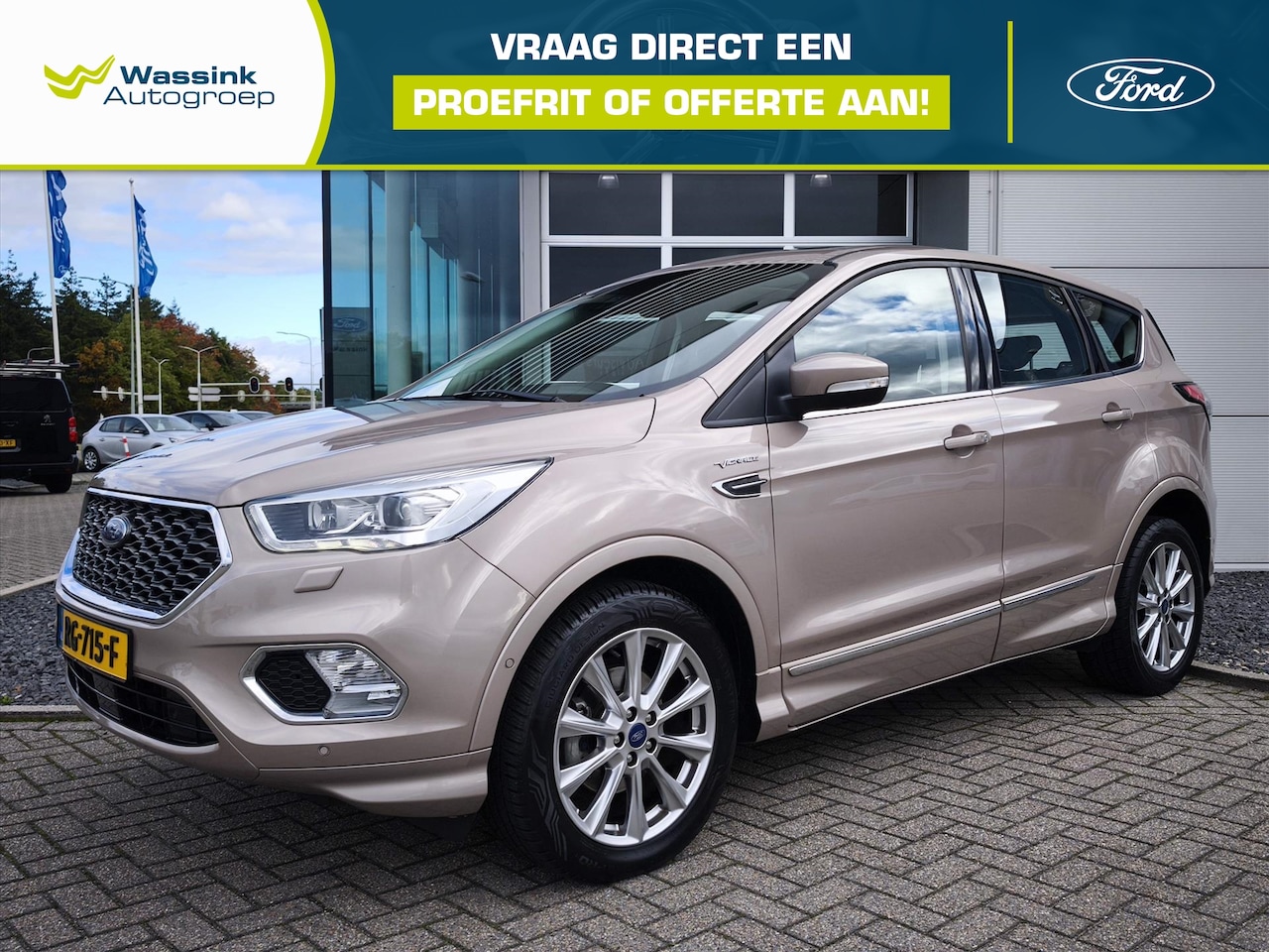 Ford Kuga - 1.5 EcoBoost 150PK 2WD | Trekhaak | Panoramadak | Adaptive cruise control - AutoWereld.nl