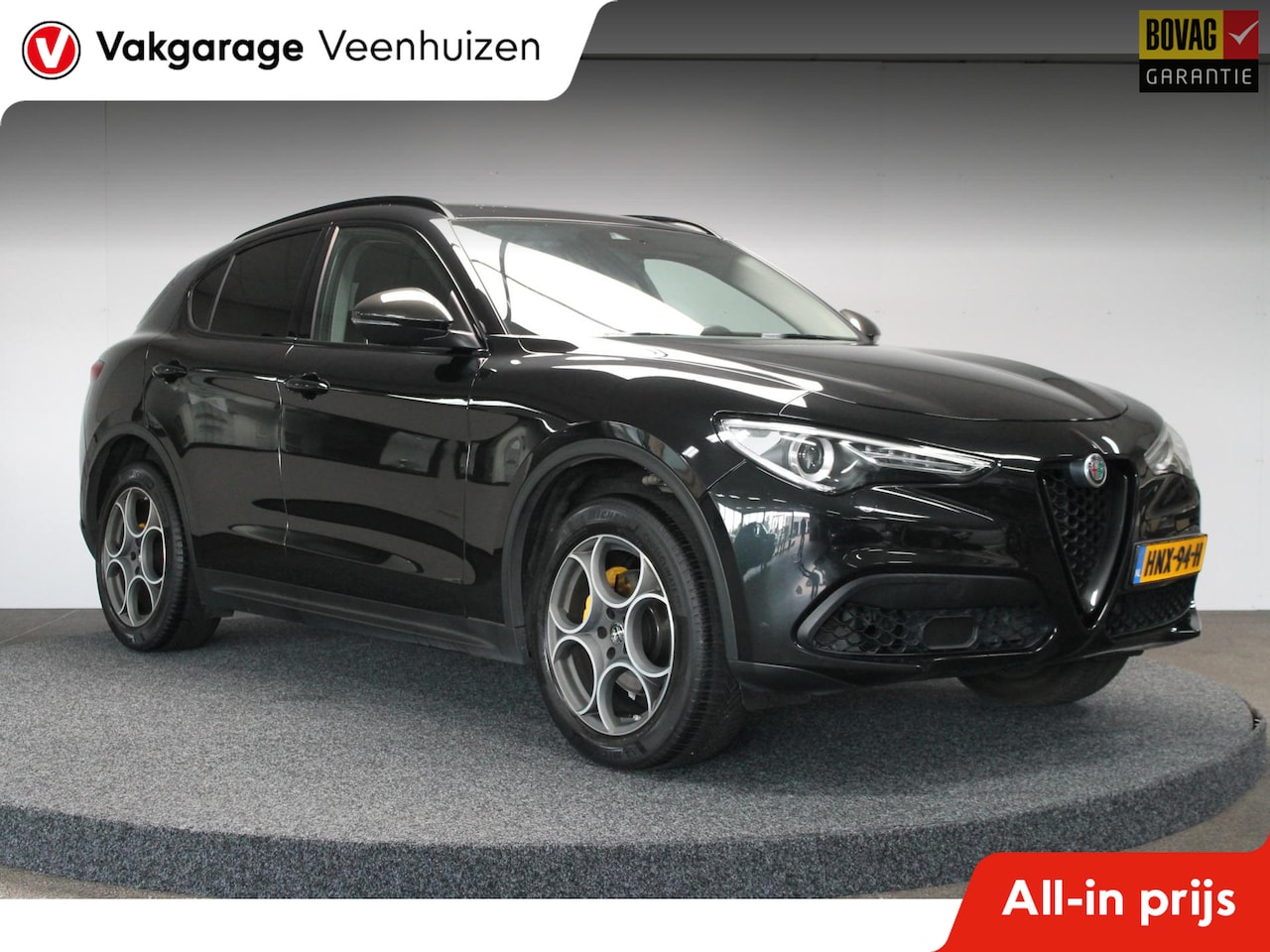 Alfa Romeo Stelvio - 2.0 T AWD B-Tech|Rijklaar prijs|Afn. Trekhaak|Camera|Carplay|Memory| - AutoWereld.nl