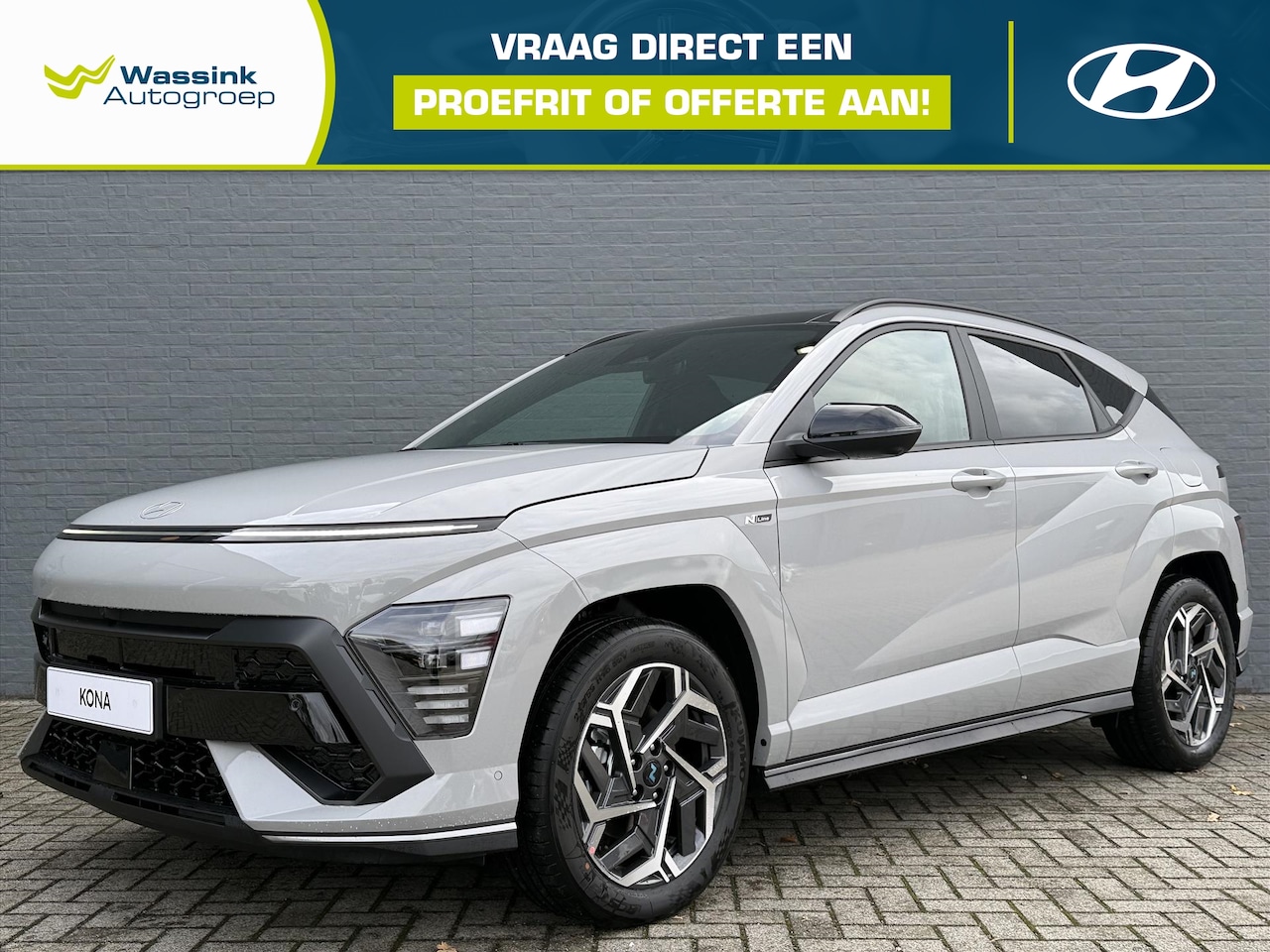 Hyundai Kona - New 1.6 GDI HEV 141pk DCT N Line Sky - AutoWereld.nl