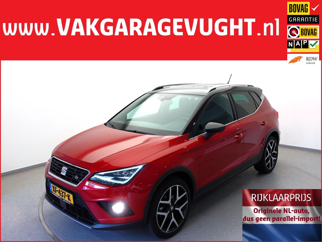 SEAT Arona - 1.0 TSi 116pk 77dkm! AUTOMAAT FR Business Intense - AutoWereld.nl