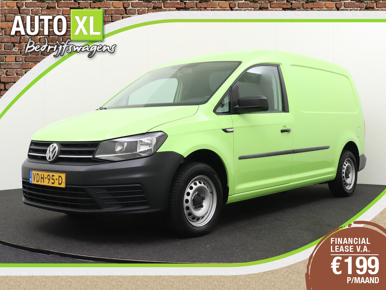 Volkswagen Caddy Maxi - 2.0 TDI L2H1 Carplay Navi Trekhaak Park.Sens - AutoWereld.nl
