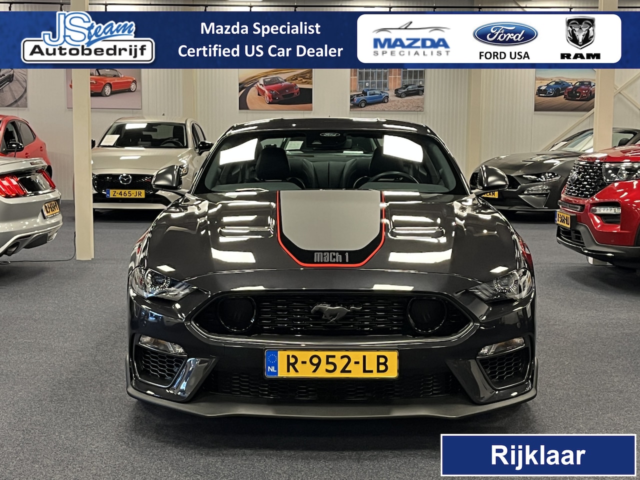 Ford Mustang Fastback - USA 5.0i V8 Mach-1 460PK Automaat Brembo MagneRide B&O Sound - AutoWereld.nl