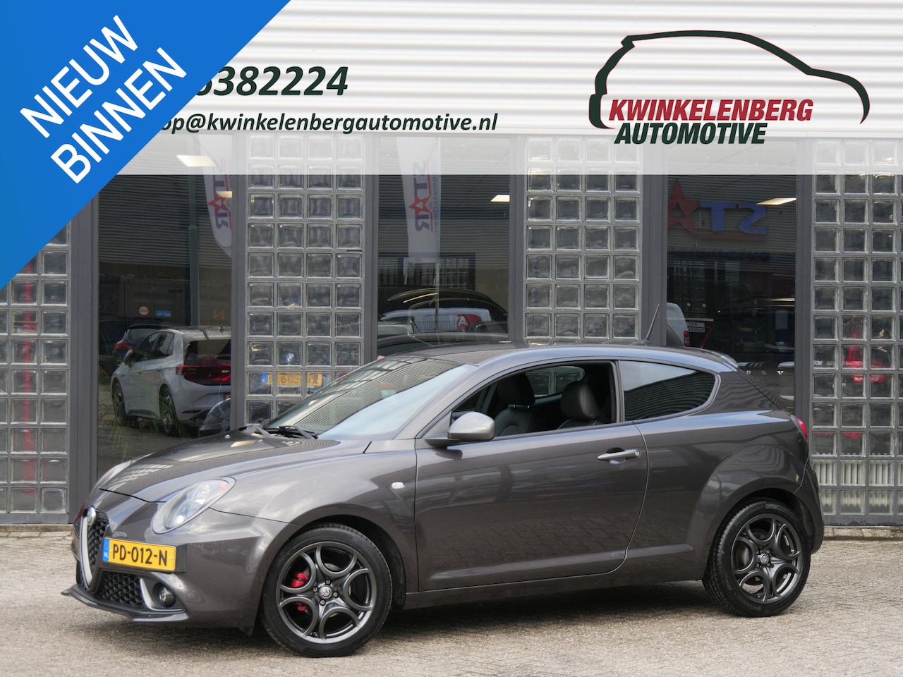 Alfa Romeo MiTo - 0.9 TwinAir ECO Super Leder Interieur Cruise Control Climate Privacy Glass Navi 63dkm NAP - AutoWereld.nl