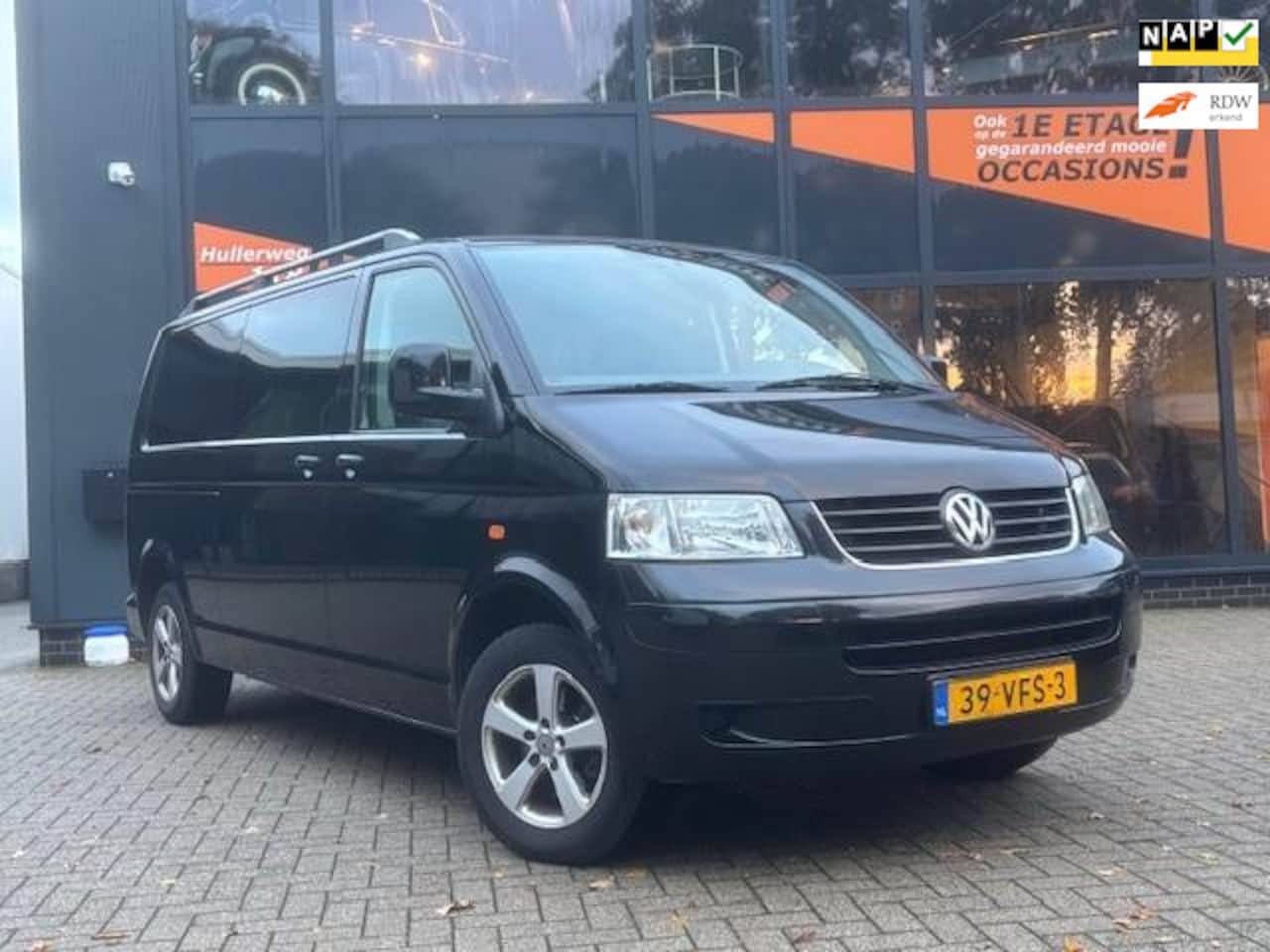 Volkswagen Transporter - 2.5 TDI dubbel cabine/1ste eigenaar /airco/cruise/leder - AutoWereld.nl