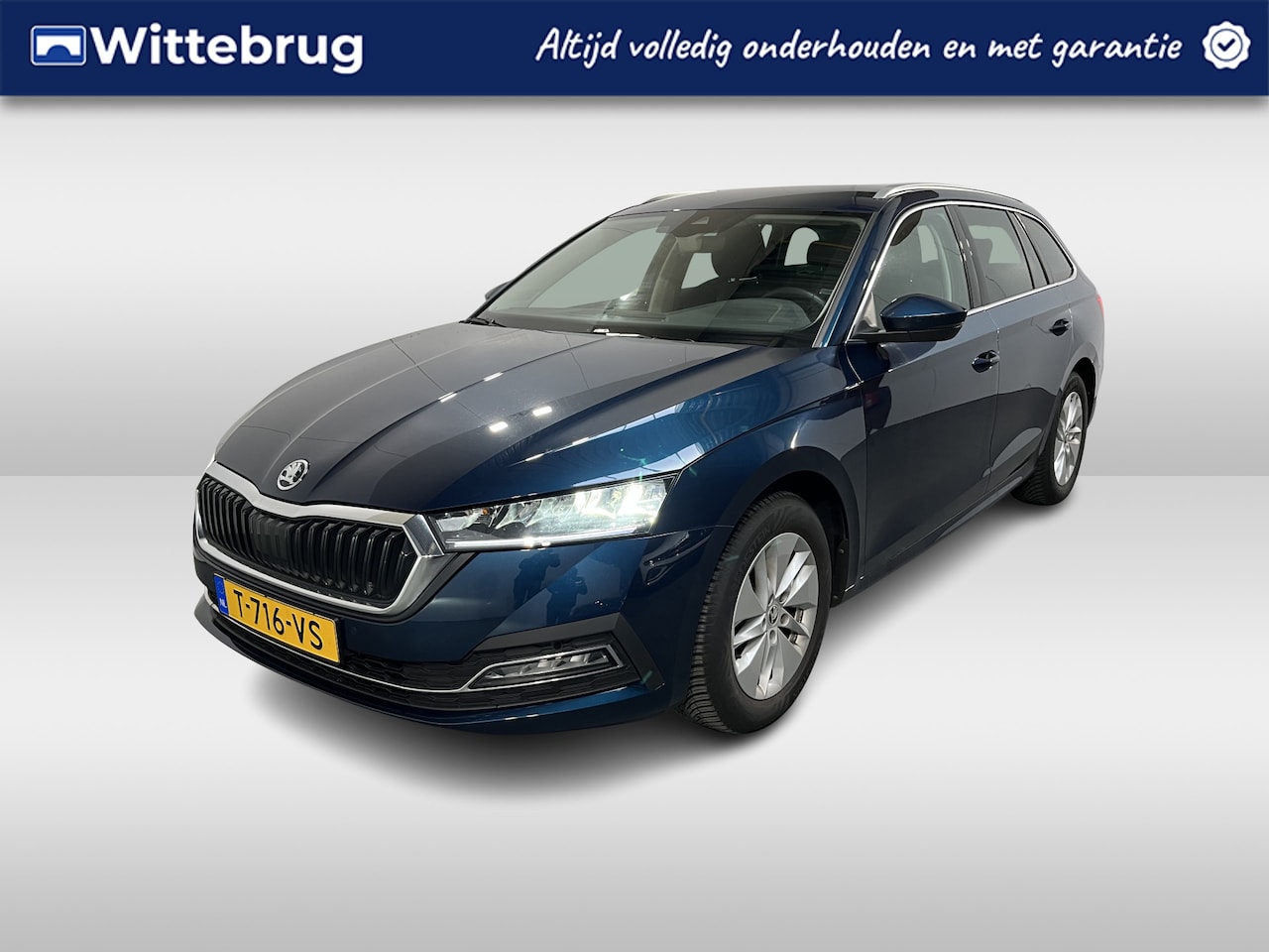 Skoda Octavia Combi - 1.0 e-TSI Business Edition / AUTOMAAT/ GARANTIE TM 10-2027/ LED/ BLUETOOTH/ SMART LINK/ NA - AutoWereld.nl