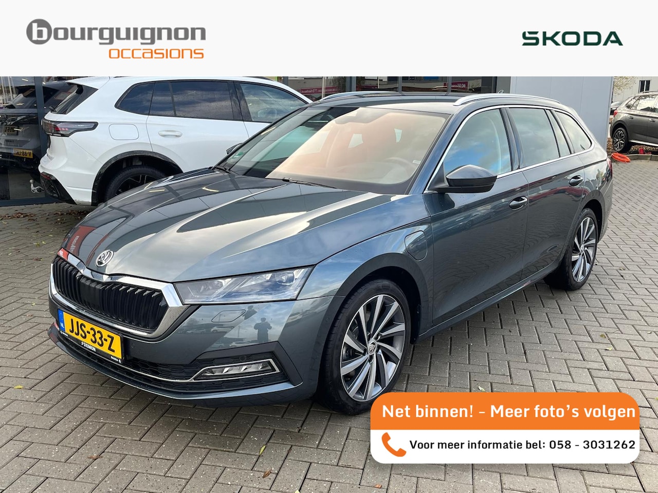 Skoda Octavia Combi - 1.4 TSi iV 204 Pk Automaat PHEV Business Edition+ | LED Matrix | Head-Up | Navi | Camera | - AutoWereld.nl