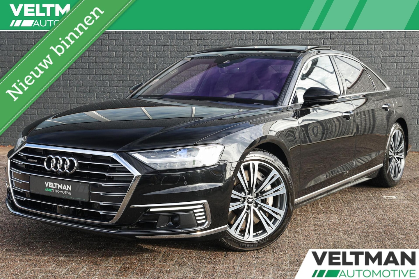 Audi A8 - 60 TFSI e quattro PANO HEAD UP B&O MEMORY - AutoWereld.nl