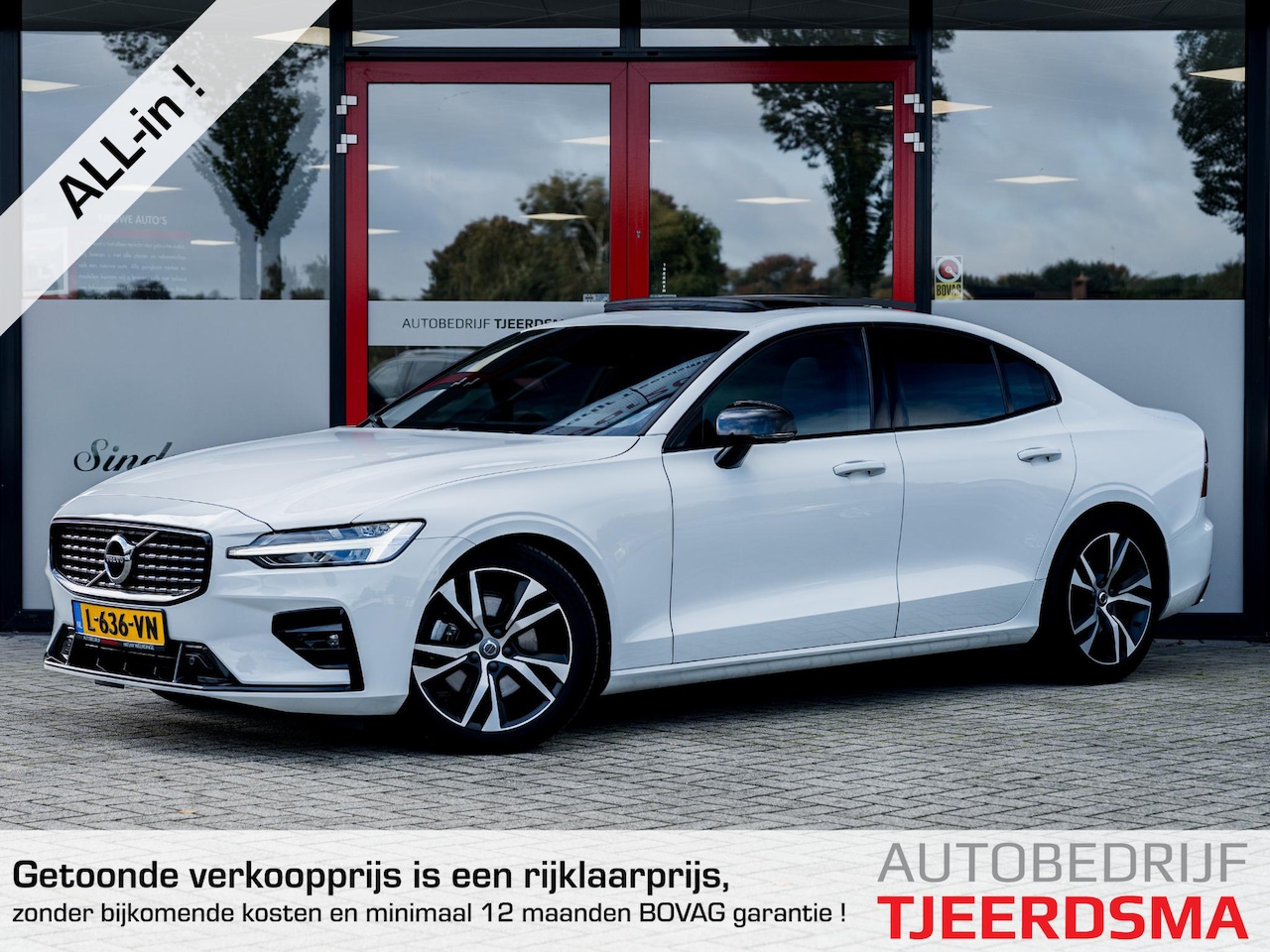 Volvo S60 - 2.0 B4 R-Design | Schuif/ Kantel Dak | Trekhaak elek. | Harman & Kardon | Adaptieve LED Ko - AutoWereld.nl