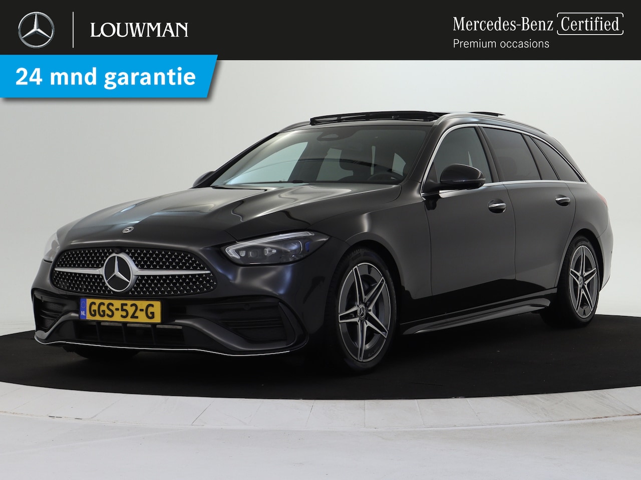 Mercedes-Benz C-klasse Estate - 180 Star Edition AMG Line | AMG Line | Panoramadak | Trekhaak | Memory voorstoelen | Alarm - AutoWereld.nl