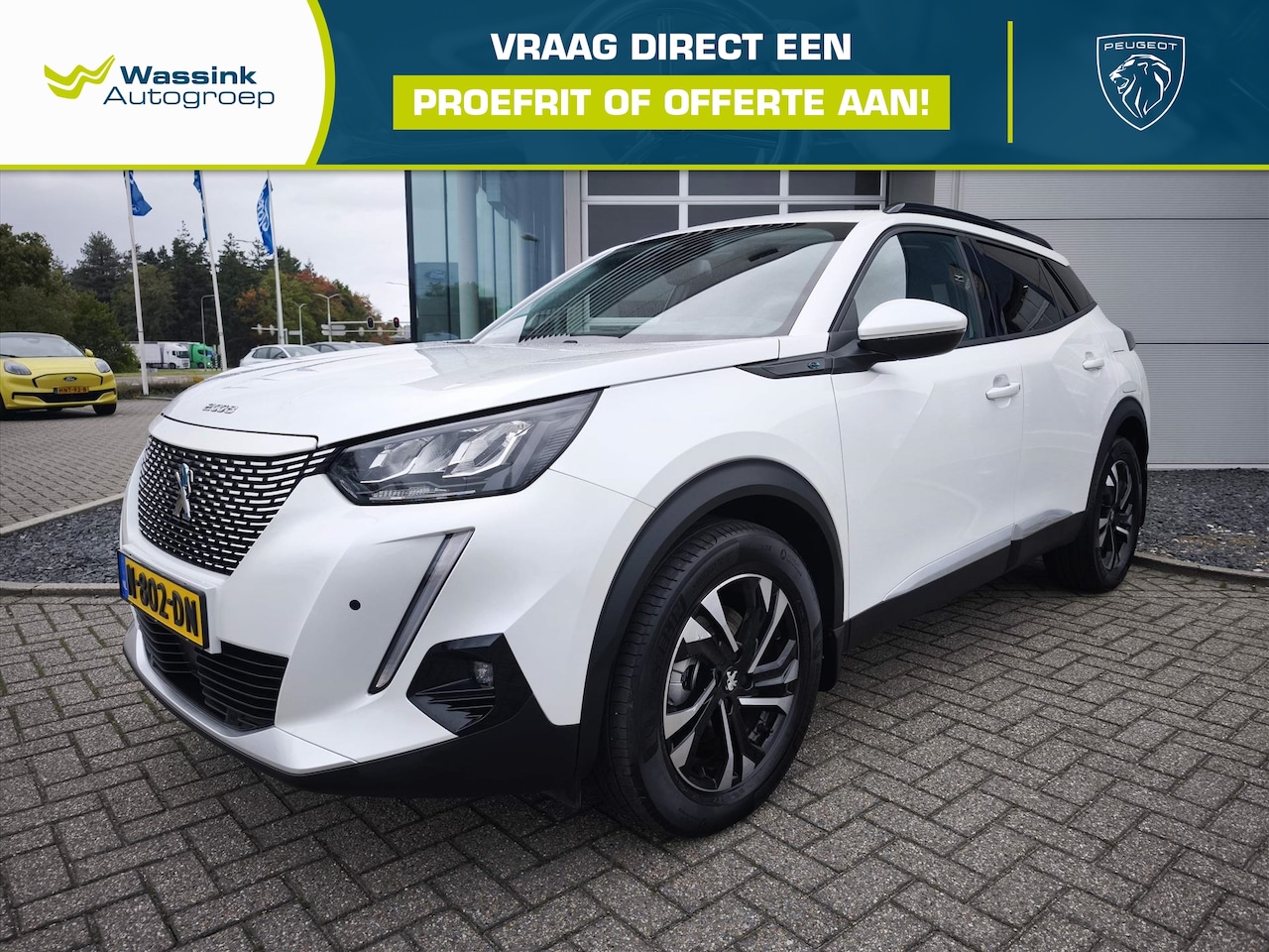 Peugeot e-2008 - EV 50kWh 136pk Allure Pack I Navigatie I keyless entry - AutoWereld.nl