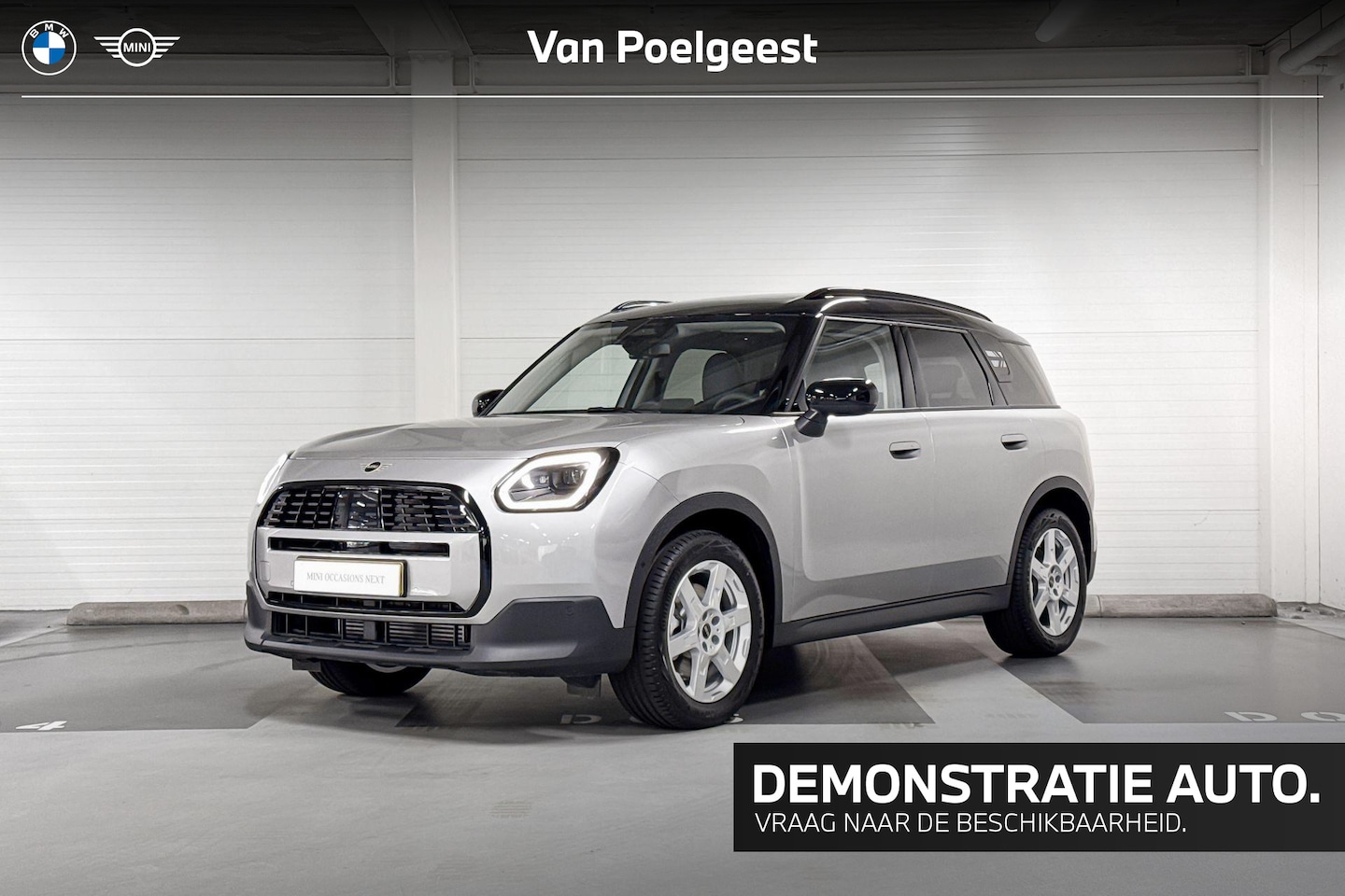 MINI Countryman - C MINI Countryman 1.5 C Classic M Plus | Pakket M Plus | Dak en spiegelkappen in Jetblack - AutoWereld.nl