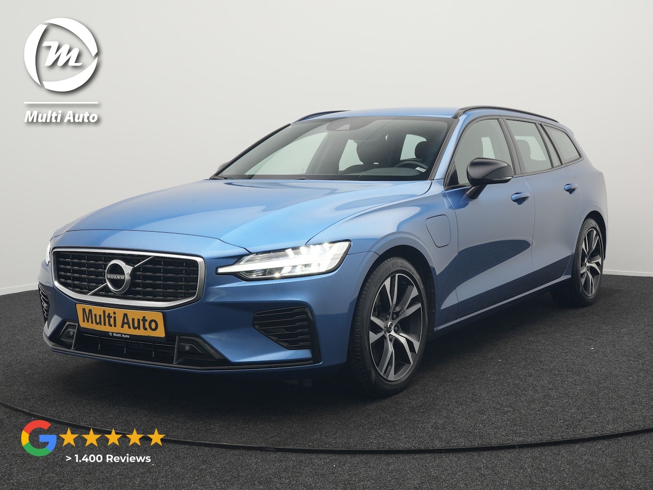 Volvo V60 - T6 Recharge AWD R-Design Plug In Hybrid 340pk Dealer O.H PHEV | Trekhaak Af Fabriek | Adap - AutoWereld.nl