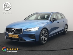 Volvo V60 - T6 Recharge AWD R-Design Plug In Hybrid 340pk Dealer O.H PHEV | Trekhaak Af Fabriek | Adap