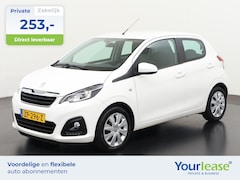 Peugeot 108 - 1.0 e-VTi Active | All-in 253, - Private Lease | Direct uit voorraad