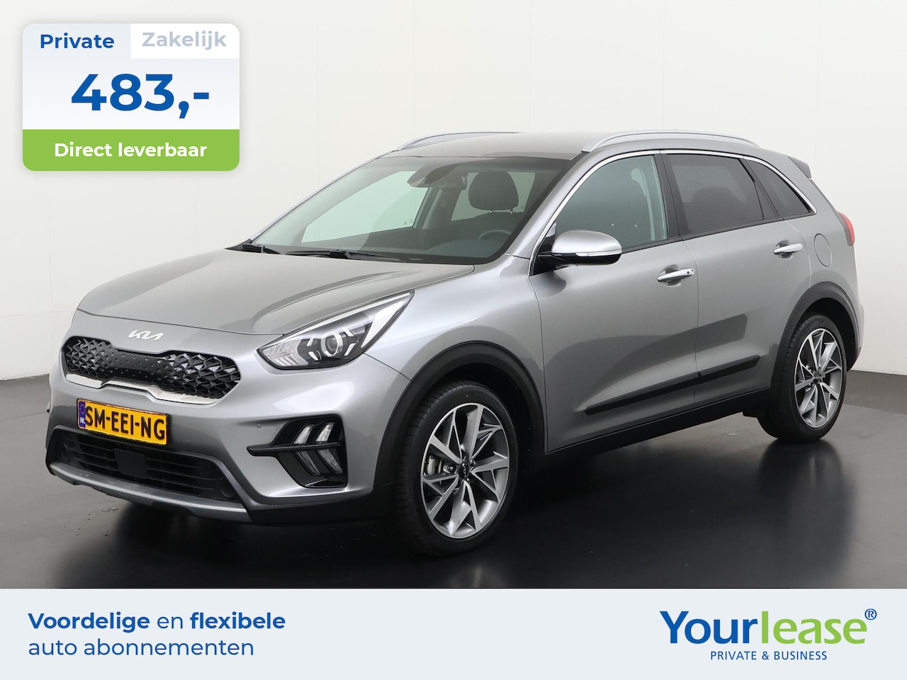 Kia Niro - 1.6 GDi Hybrid DynamicLine | All-in 483,- Private Lease | Direct uit voorraad - AutoWereld.nl
