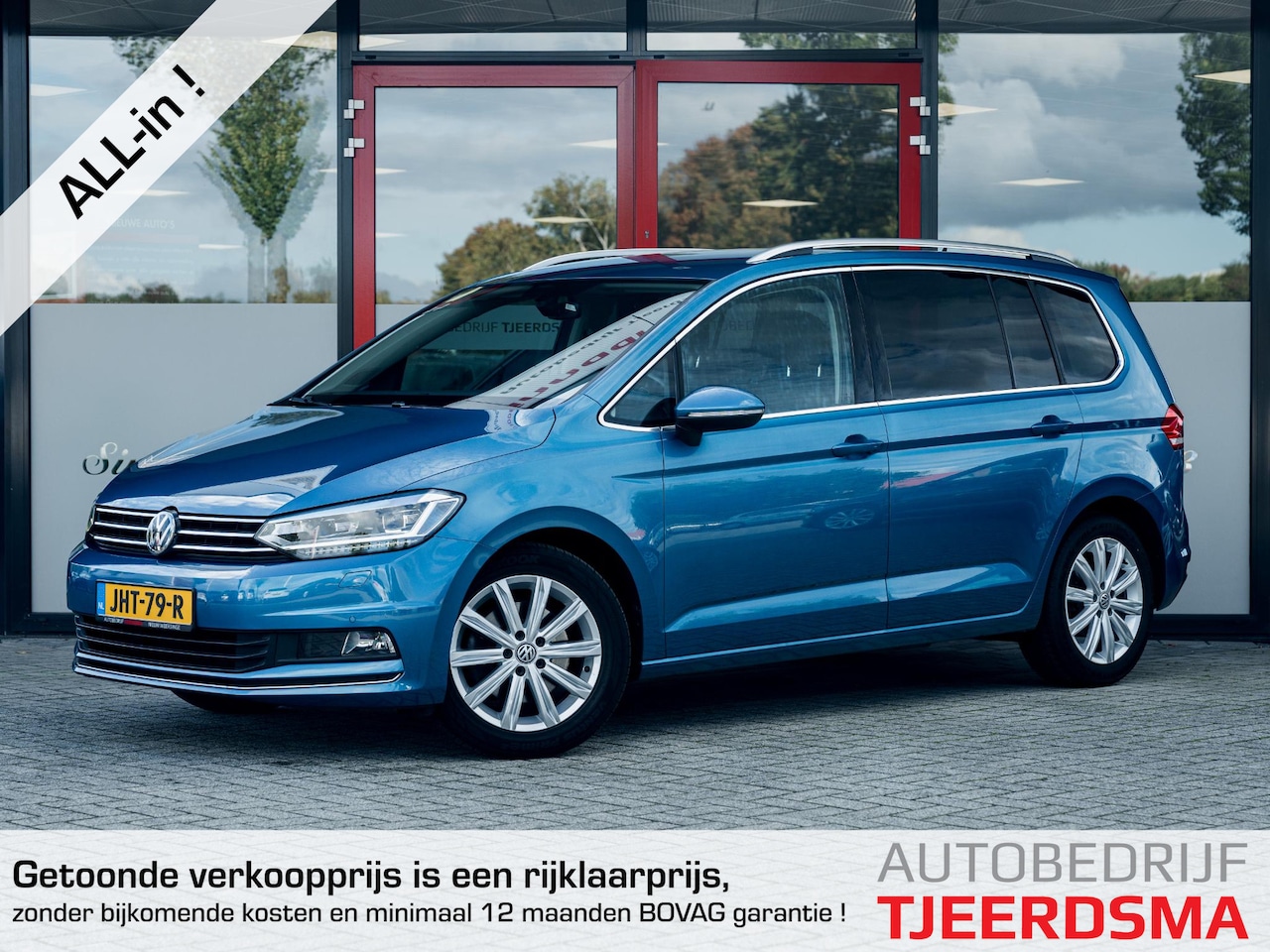 Volkswagen Touran - 1.4 TSI Highline 7 Persoons | Adaptive LED | Navigatie | Stoelverwarming | Climate Control - AutoWereld.nl