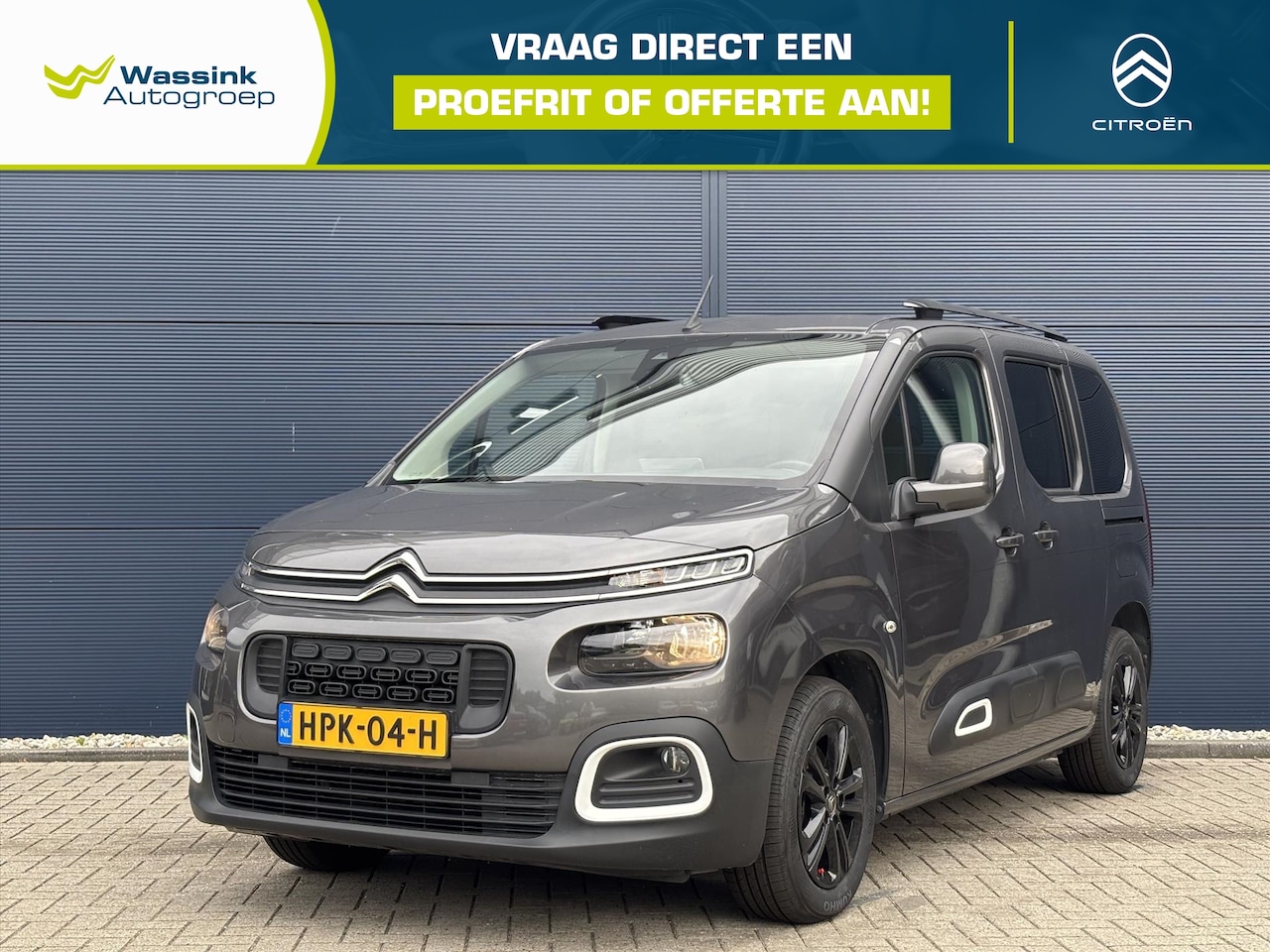 Citroën Berlingo - 1.2 Turbo 130pk EAT8 Shine Automaat | Navigatie I Camera I Parkeersensoren I Cruise Contro - AutoWereld.nl