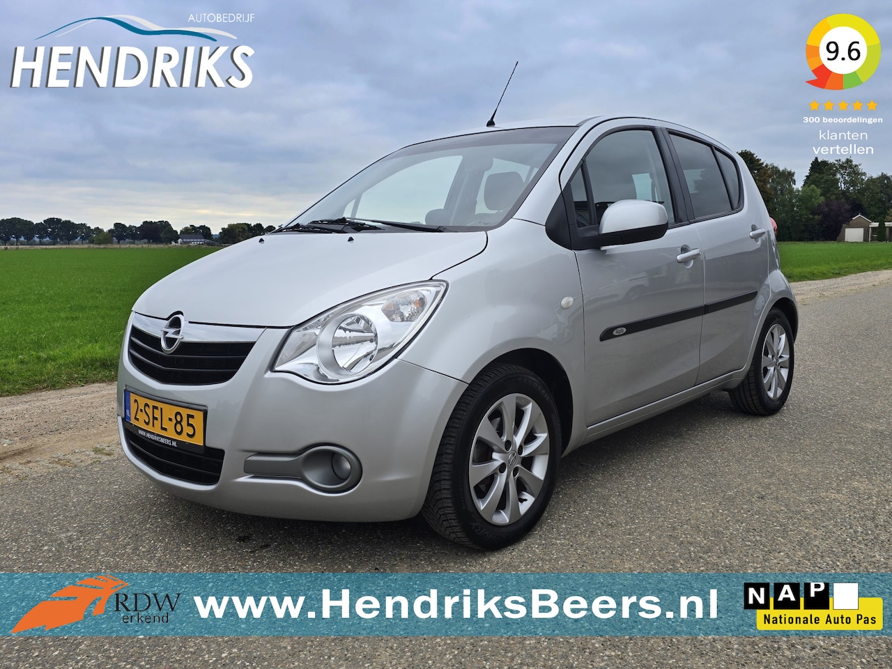 Opel Agila - 1.2 Edition - 95 Pk - Euro 5 - Airco - AutoWereld.nl