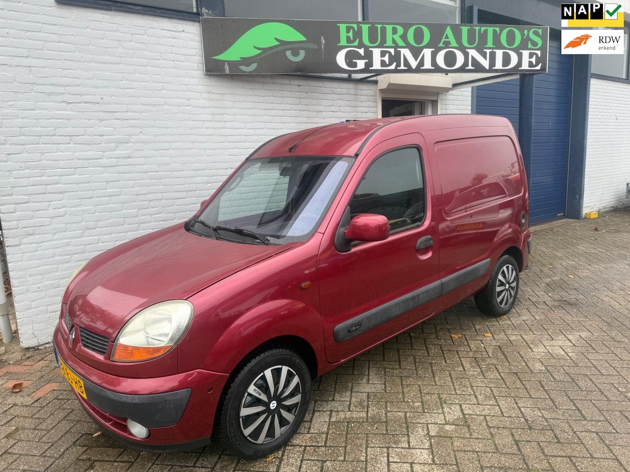 Renault Kangoo Express - 1.6-16V Grand Confort BENZINE AIRCO 85762 KM NAP - AutoWereld.nl