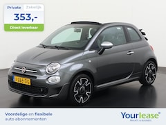 Fiat 500 C - 1.0 Hybrid Rockstar | All-in 353, - Private Lease | Direct uit voorraad