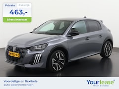Peugeot 208 - Hybrid 145 PK GT Automaat | All-in 463, - Private Lease | Direct uit voorraad