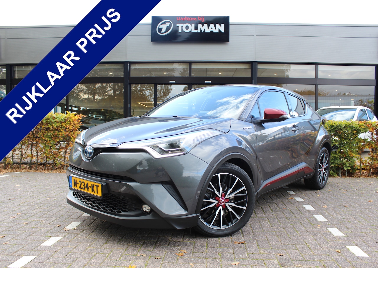 Toyota C-HR - 1.8 Hybrid Executive | Rijklaar | Blind Spot | Half-leder | Stoelverw. | LED | Clima | Ada - AutoWereld.nl