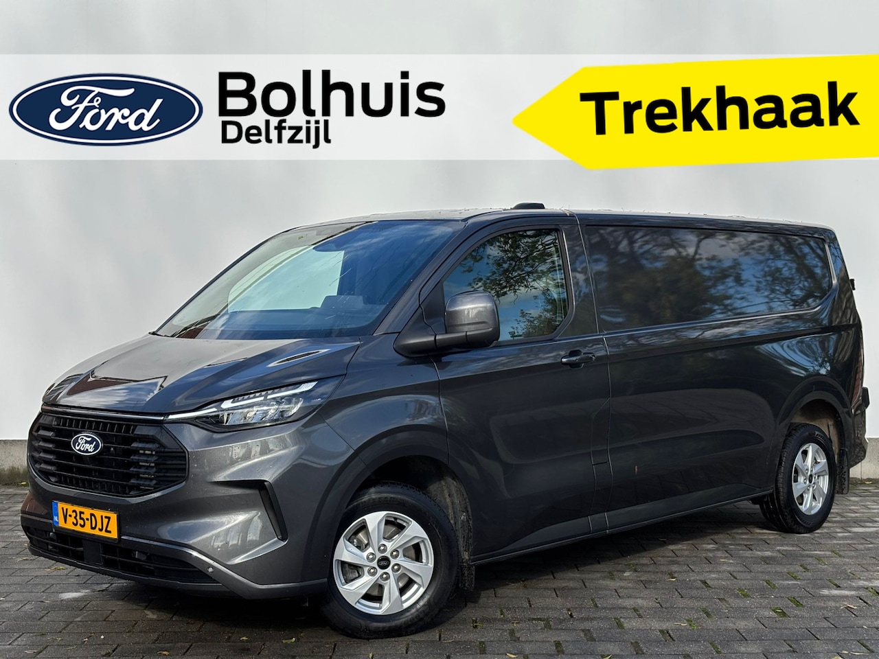 Ford Transit Custom - 320 2.0 TDCI L2H1 Limited | Trekhaak | Camera | Origineel NL | - AutoWereld.nl