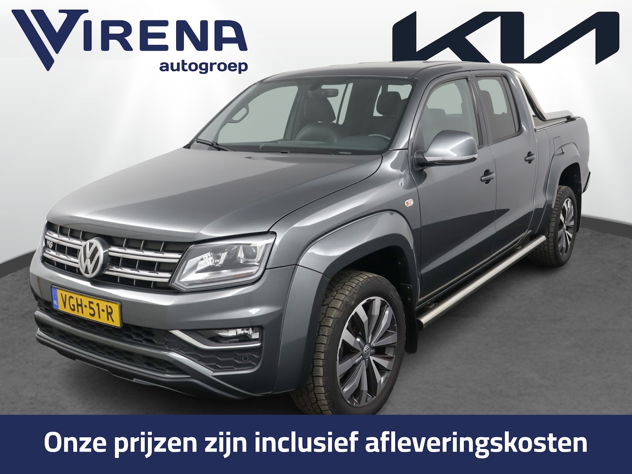 Volkswagen Amarok - 3.0 TDI 4Motion DC Aventura Dubbele Kabine - Lichtmetalen Velgen 20'' - Cruise Control - L - AutoWereld.nl