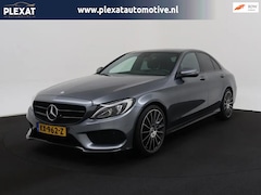 Mercedes-Benz C-klasse - 180 AMG Sport Edition Aut. | AMG-Pakket | Full Led | Historie | NAP | Sportstoelen | 19 In