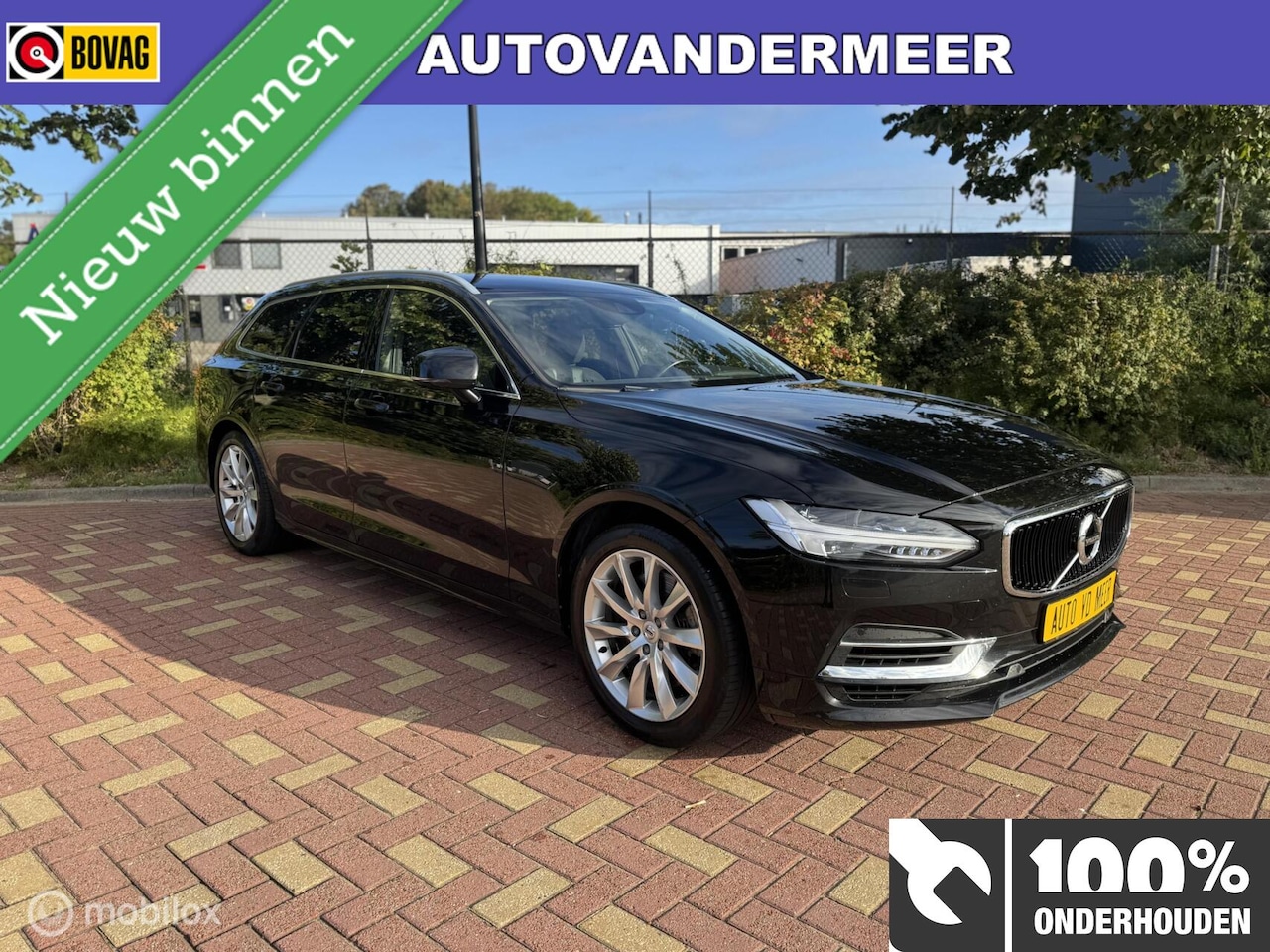 Volvo V90 - 2.0 T8 AWD Inscription/ Navigatie / Trekhaak / Etc - AutoWereld.nl