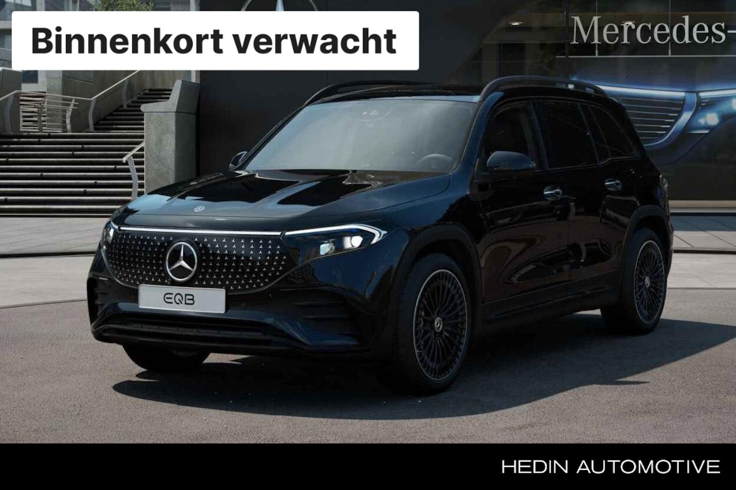 Mercedes-Benz EQB - EQB 250+ Business Solution AMG 7-Persoons | Nightpakket | Adaptief Verstelbare Demping - AutoWereld.nl