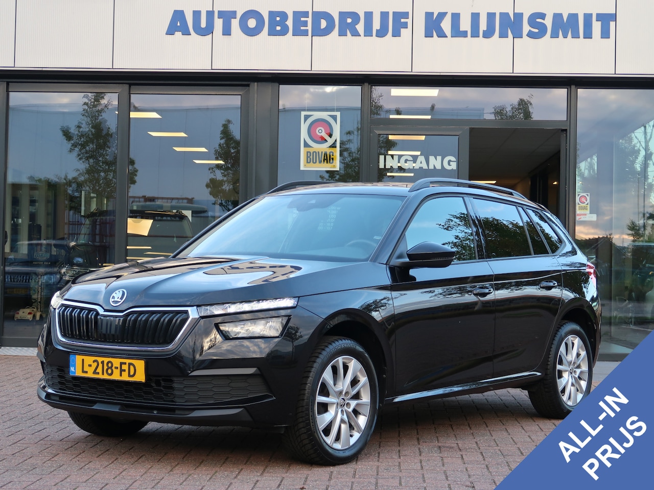 Skoda Kamiq - 1.0 TSI Sport Business | Adapt Cruise | Trekhaak | Camera | Digi-dash | - AutoWereld.nl