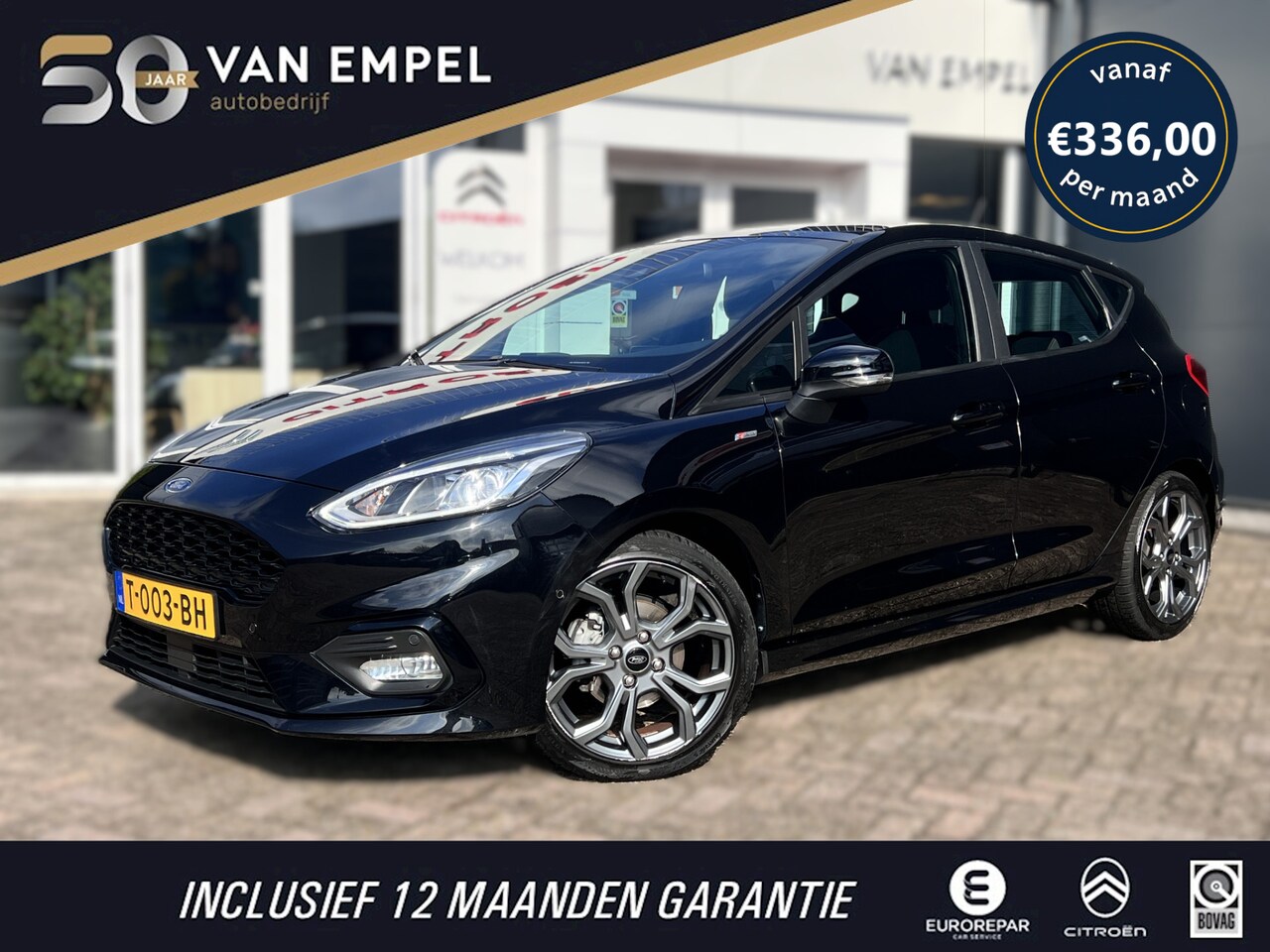 Ford Fiesta - 1.0 EcoBoost ST-line Automaat | B&O | Camera | Adaptive Cruise | Winterpakket | 4 Seizoene - AutoWereld.nl