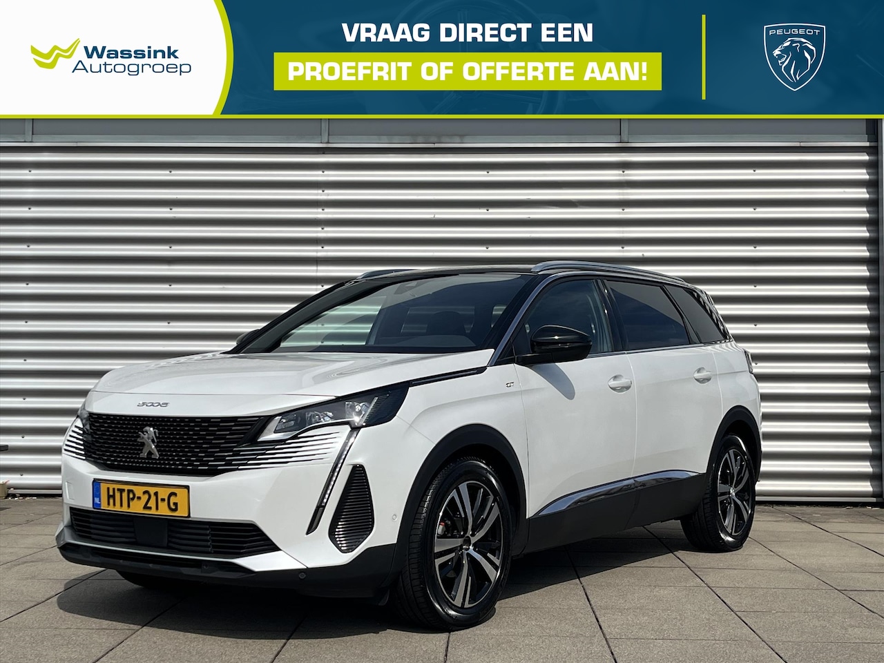 Peugeot 5008 - 1.2 Turbo 130pk GT EAT8 8-Traps Automaat | Navigatie | Camera | Climate Control | 7-persoo - AutoWereld.nl