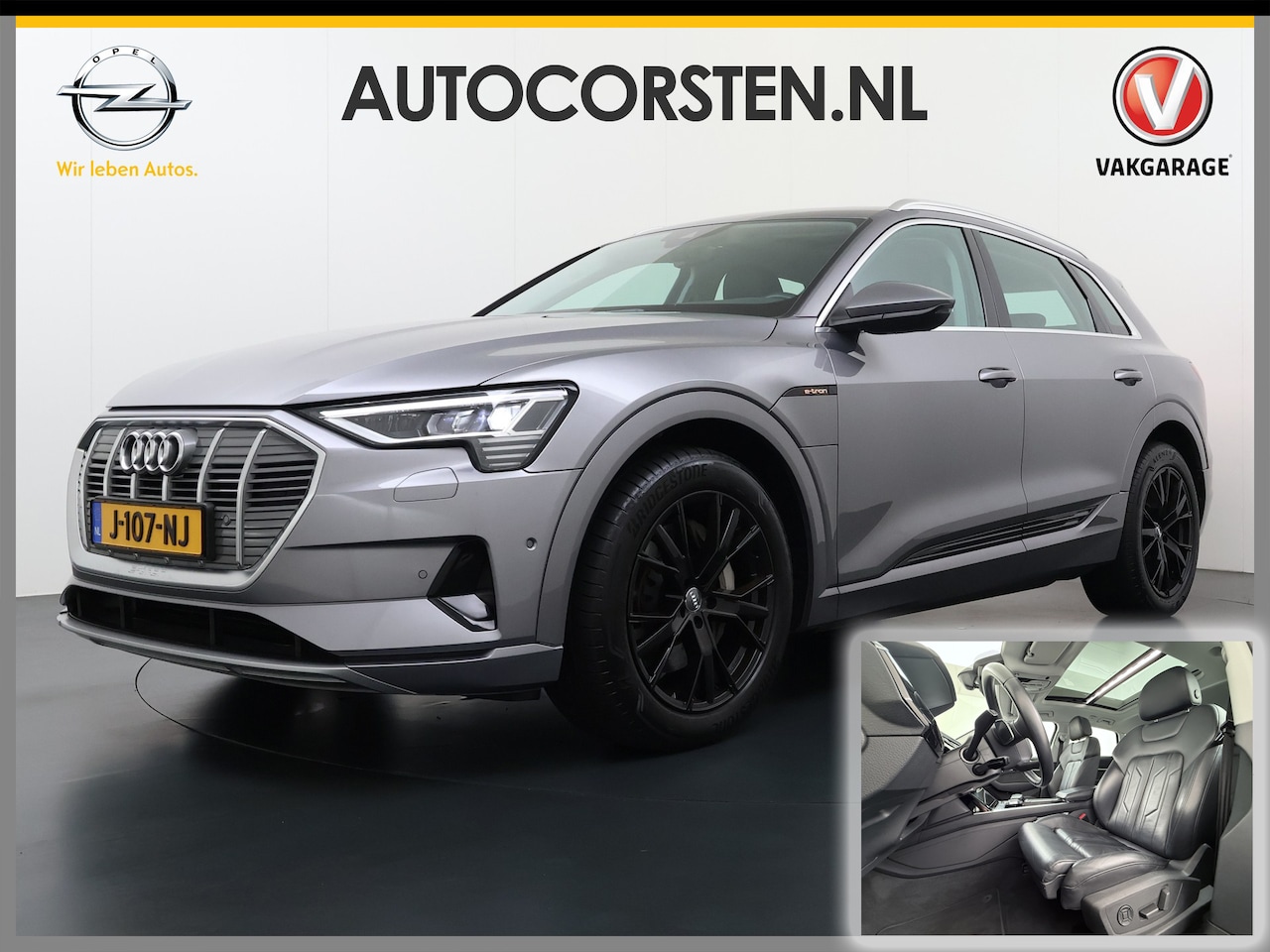 Audi e-tron - 50 Quattro 313pk SOH 92% Leer Pano-dak Bang&Olufsen®-Hifi Memory Adaptieve Cruise Control - AutoWereld.nl