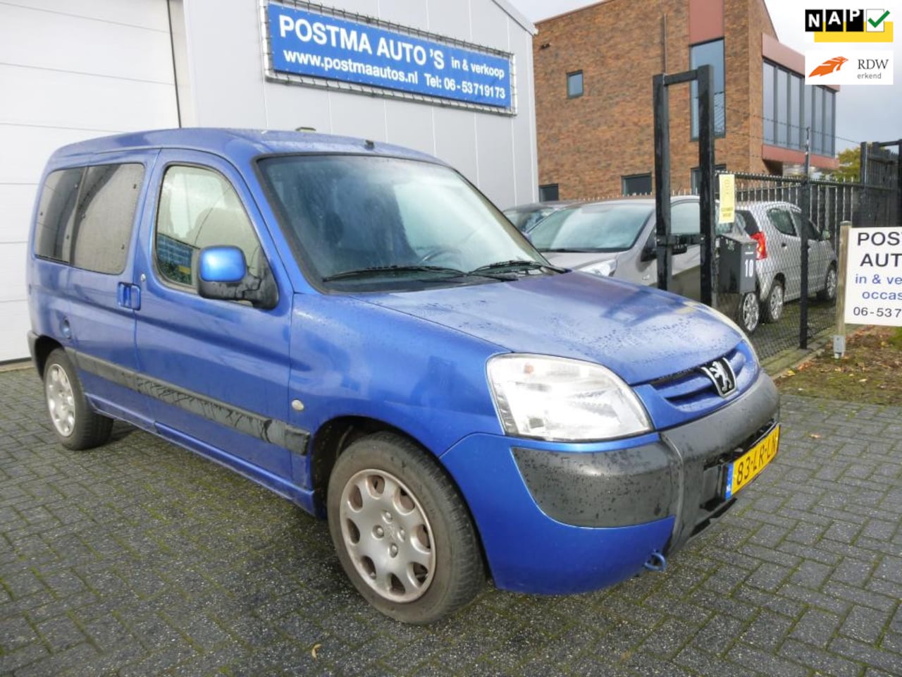 Peugeot Partner MPV - 1.6-16V XT 1.6-16V XT - AutoWereld.nl