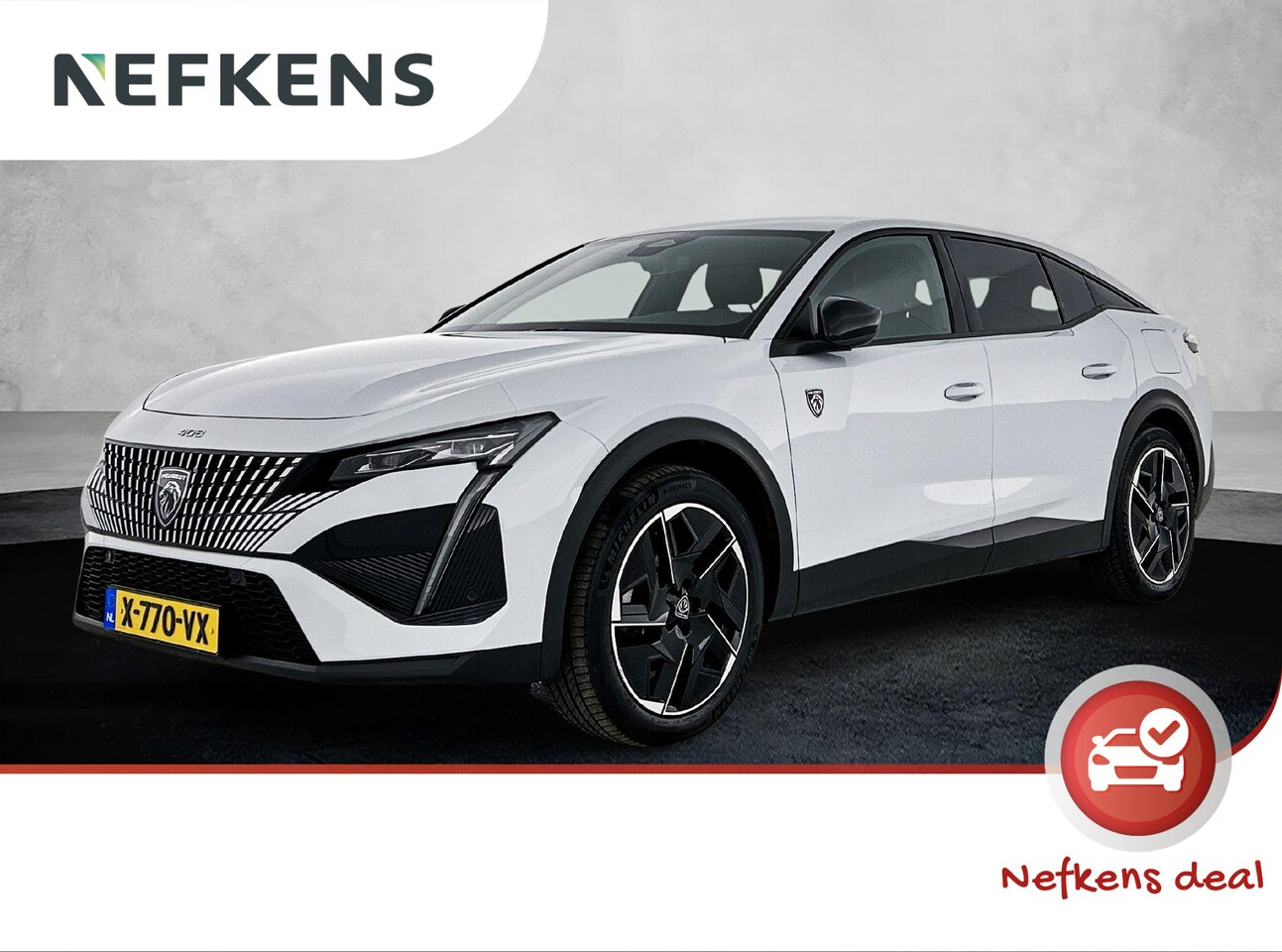 Peugeot 408 - GT 1.6 Plug-in HYbrid 180pk Automaat | Navigatie | Achteruitrijcamera | Matrix LED koplamp - AutoWereld.nl