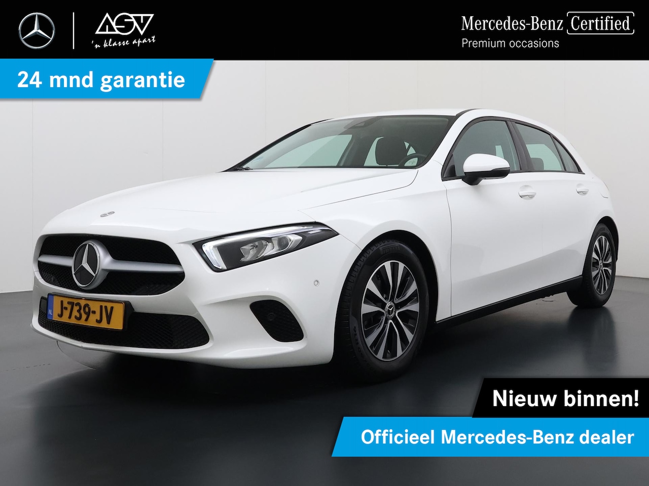 Mercedes-Benz A-klasse - 160 Business Solution | Achteruitrij Camera | DAB+ Radio | Parkeersensoren Voor + Achter | - AutoWereld.nl