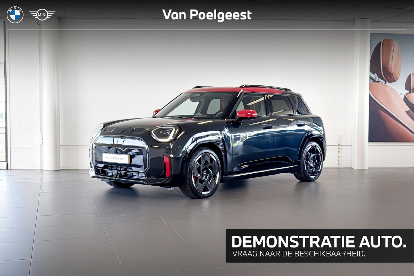 MINI Aceman - E JCW John Cooper Works XL | Glazen Panoramadak | Stoelverwarming | Comfort Access | Head- - AutoWereld.nl