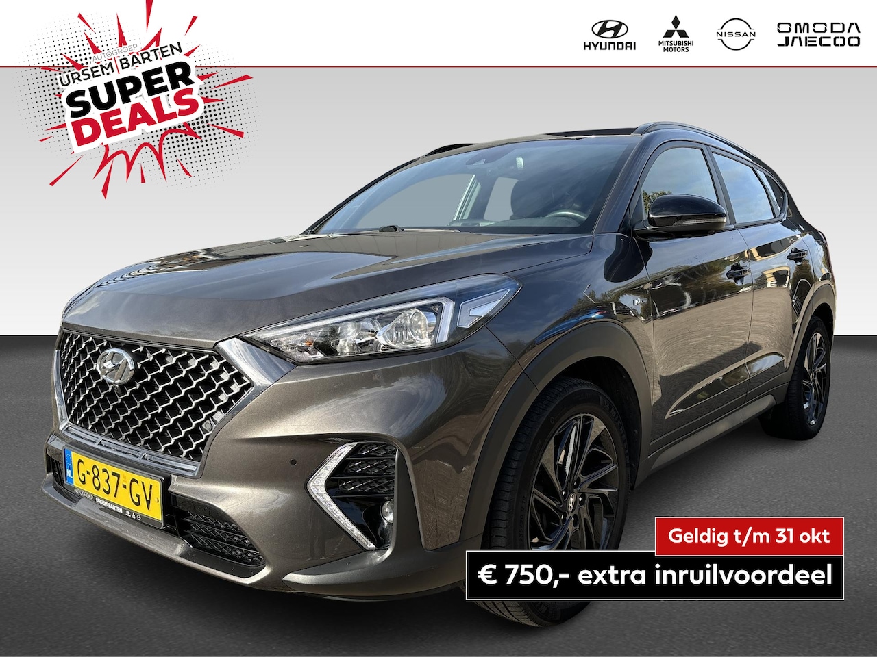 Hyundai Tucson - 1.6 T-GDI N-Line 177PK N-Line - AutoWereld.nl