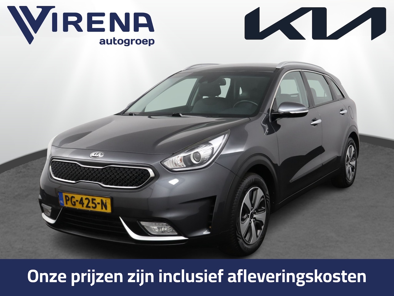 Kia Niro - 1.6 GDi Hybrid DynamicLine - Dealer Onderhouden - All Season Banden - Apple Carplay/Androi - AutoWereld.nl