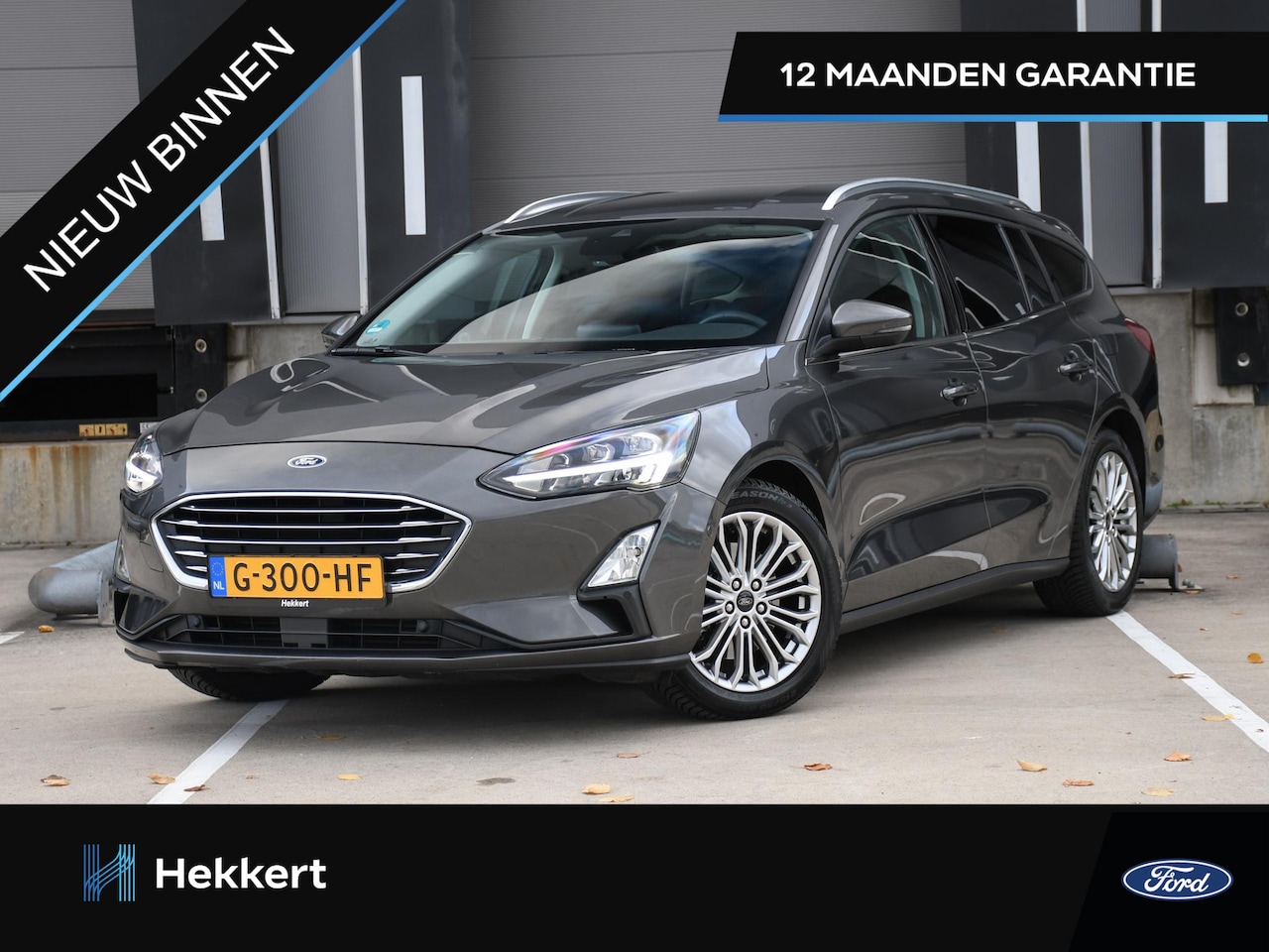 Ford Focus Wagon - Titanium Business 1.0 EcoBoost 125pk Automaat WINTER PACK | ADAPT. CRUISE | 17''LM | PDC + - AutoWereld.nl
