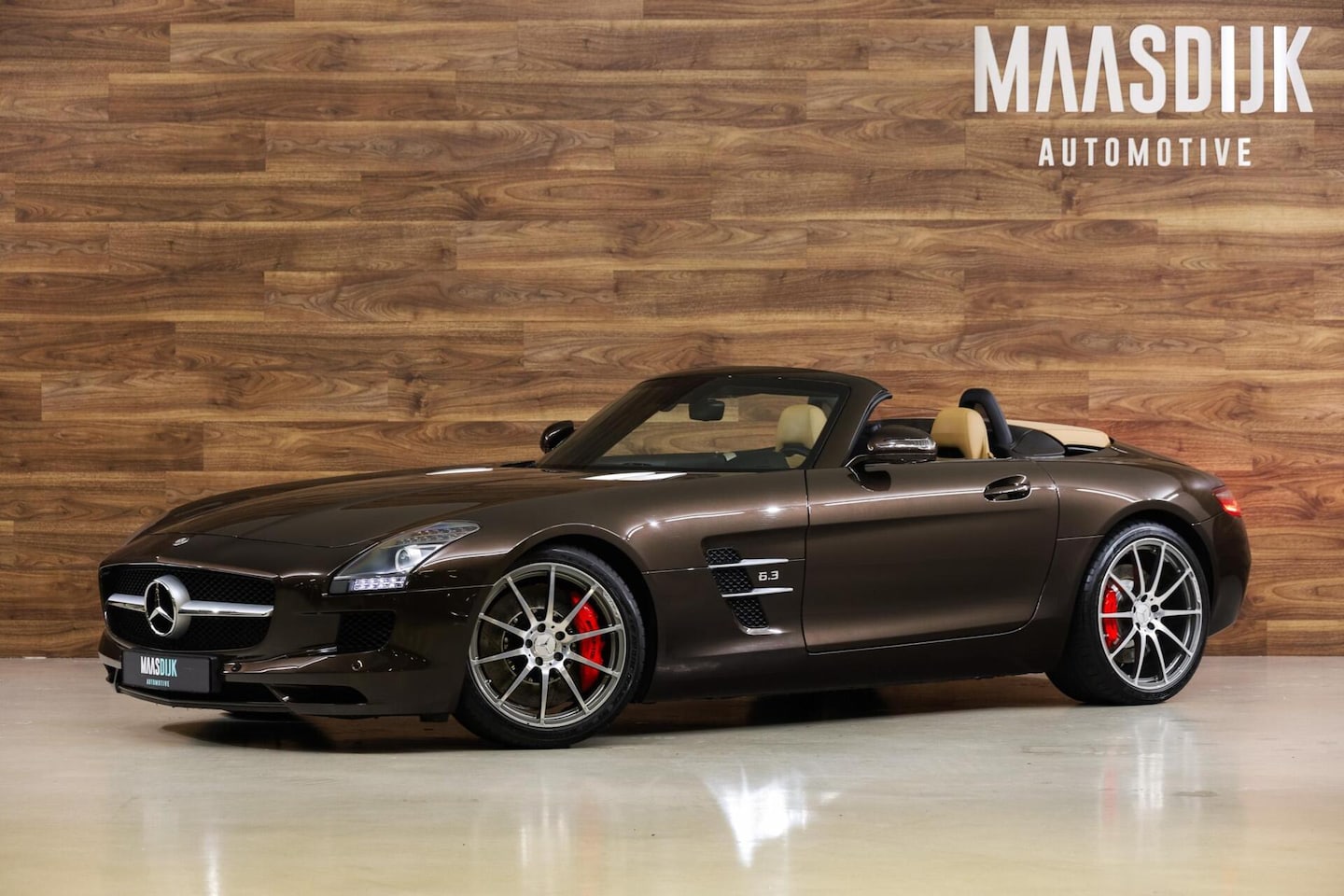 Mercedes-Benz SLS Roadster - 6.3 AMG|Exclusive|Carbon|Camera|Alcantara| - AutoWereld.nl