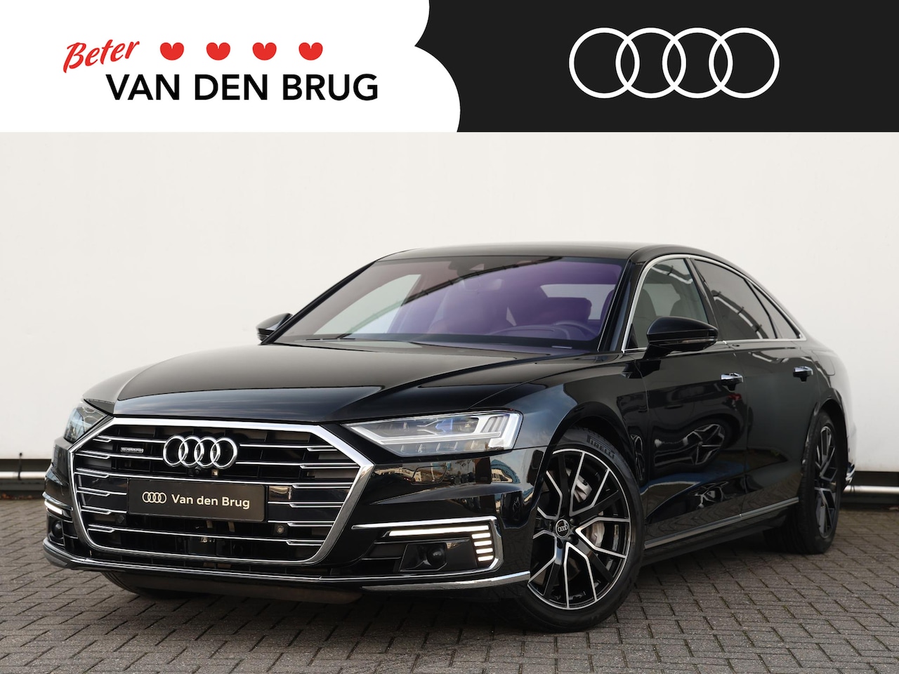 Audi A8 - 60 TFSI e quattro 449pk | Vierwielsturing | Stoelventilatie-/massage | B&O | Pano | OLED | - AutoWereld.nl