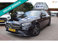 Mercedes-Benz E-klasse - 300 e AMG Line PANO DAK/ADAP CRUISE/SFEERVERL/LEDER/MBUX/TREKH/MATRIX LED/NAVI/CAMERA 360g