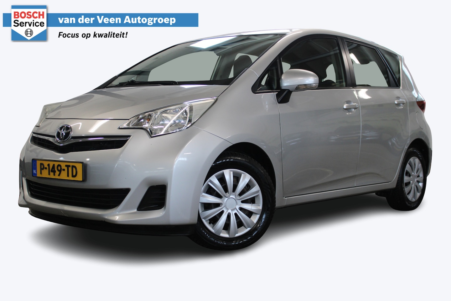 Toyota Verso S - 1.3 VVT-i Comfort | Bluetooth | Trekhaak | Airco | Radio | Parkeercamera | - AutoWereld.nl